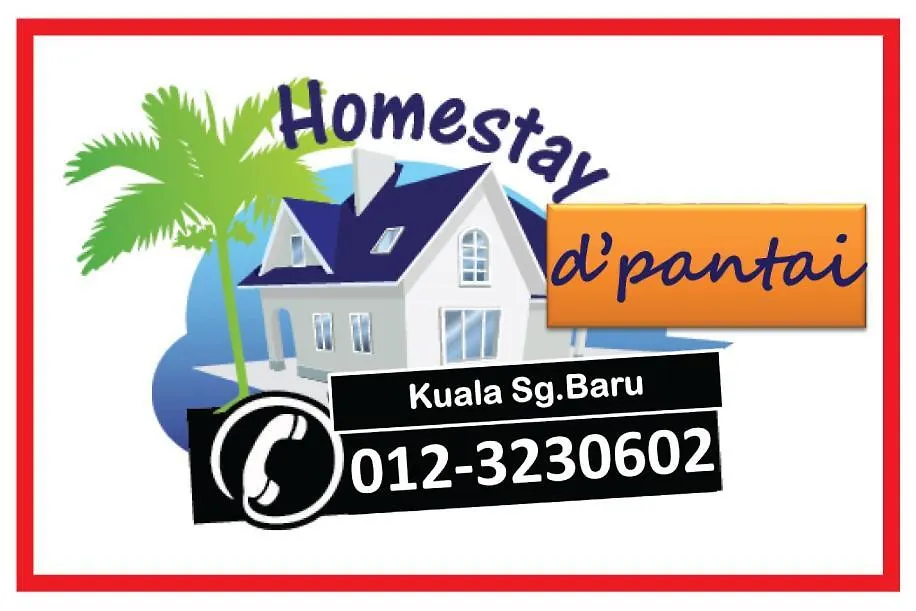 D\'Pantai Homestay Kuala Sg. Baru contacts